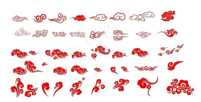 祥云图片cdr矢量模版下载