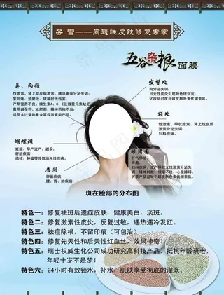 五谷杂粮面膜吧图片