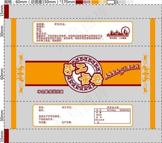 手工食品   手工蛋卷图片