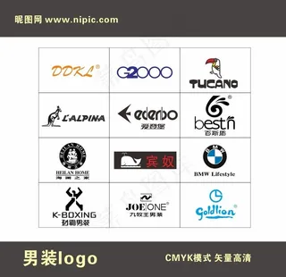 男装品牌LOGO图片