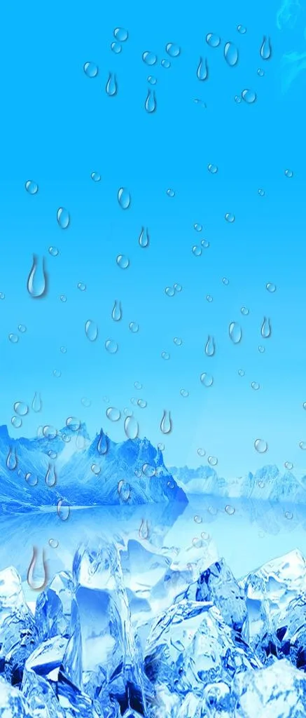 夏季凉爽背景图片(1559X3402(DPI:72))psd模版下载