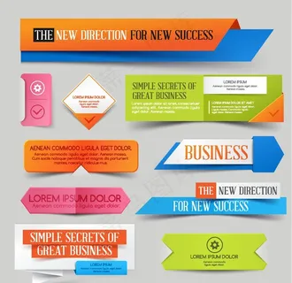 矢量标签 卡通标签图片