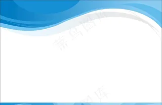 蓝色展板背景图片