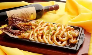 铁板鱿鱼图片