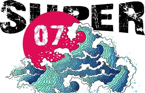 红日与海浪图片 红日与海浪图片