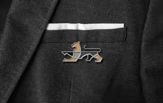 别针徽章样机图片