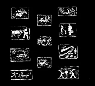 经典纹样 砖瓦石刻纹样图片