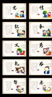 学校展板德育展板德育教育展板图片