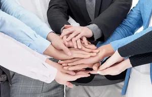 商务团队加油图片