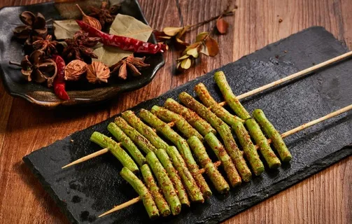 烤豆角图片 烤豆角图片