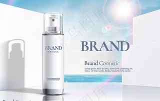 化妆品防晒霜图片