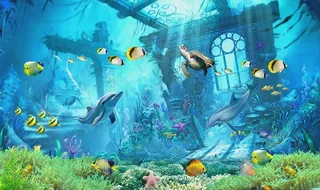 儿童背景墙图片