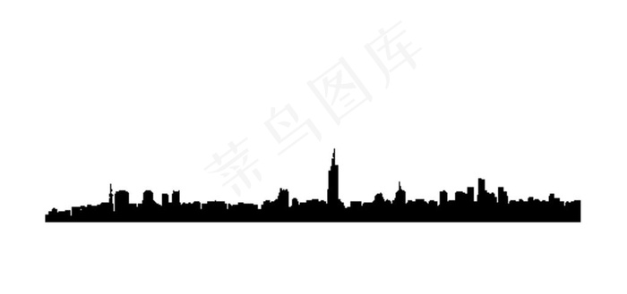 地标建筑 中国 地标剪影 南京图片