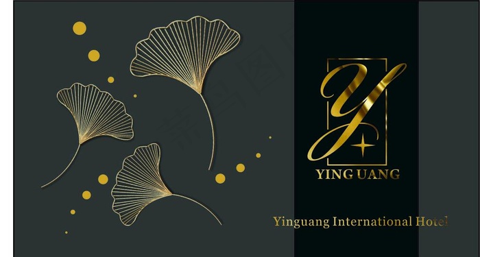 酒店名片图片cdr矢量模版下载