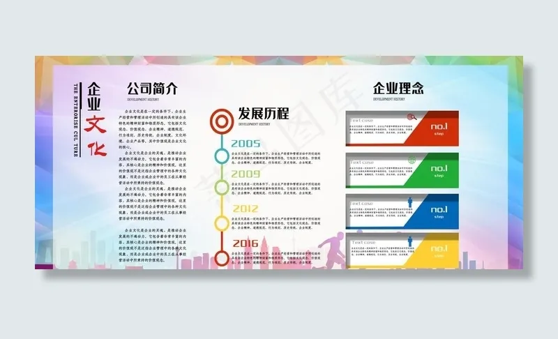 企业文化宣传栏图片(1920X900(DPI:150))psd模版下载