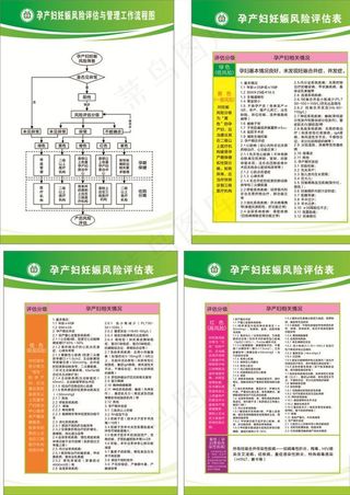 孕产妇妊娠风险评估图片