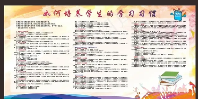 学生良好习惯的养成图片