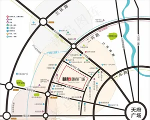 房地产区位图图片