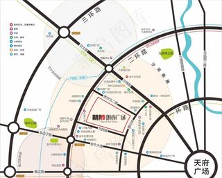 房地产区位图图片