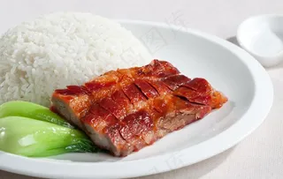 密汁叉烧饭图片