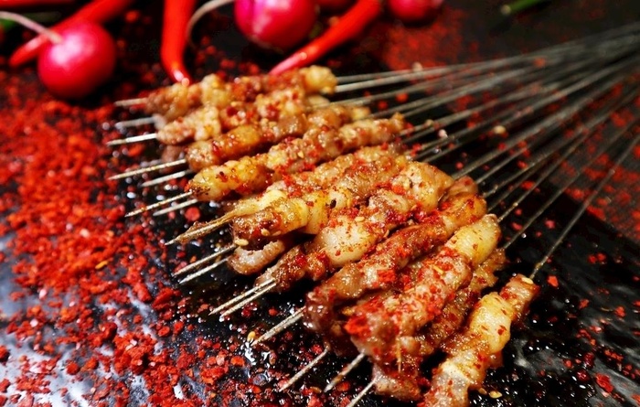 羊肉串图片