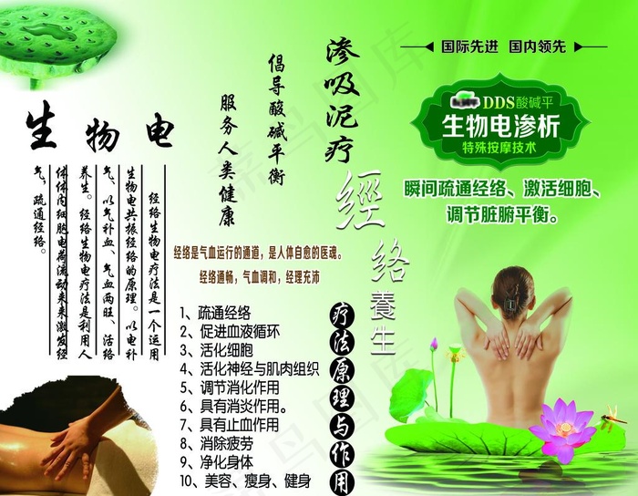 生物电经络养生图片(7010X5669(DPI:72))psd模版下载