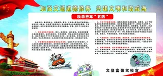秋季行车“五防”图片