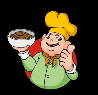 大拇指厨师图片
