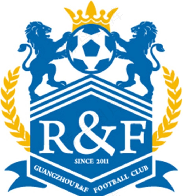 中超广州富力足球俱乐部新队徽图片