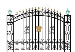 铁艺大门图片