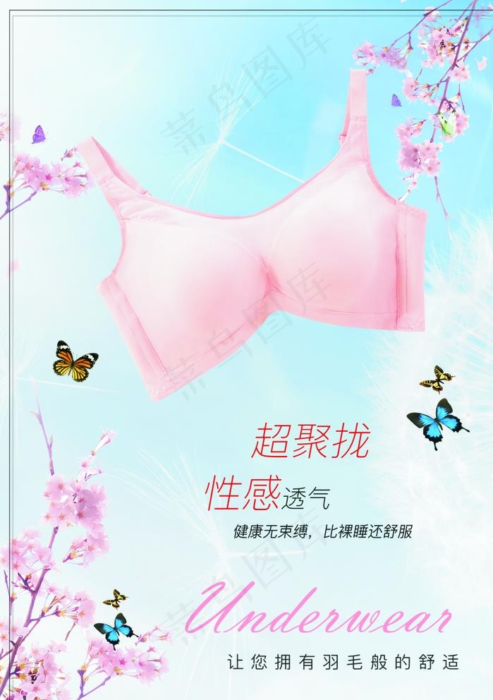 内衣图片cdr矢量模版下载