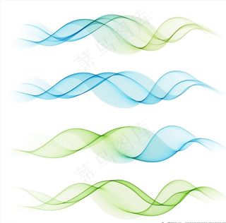 线条波浪图片