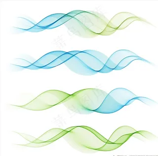 线条波浪图片
