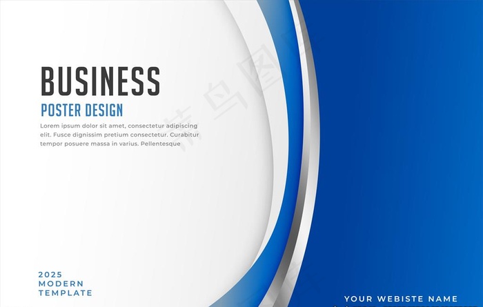 商务蓝色背景图片