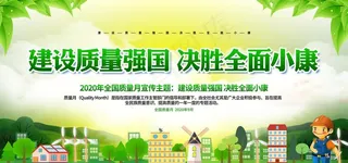 全国质量月图片