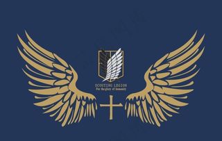 自由之翼  旗帜图片