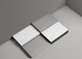 名片样机图片