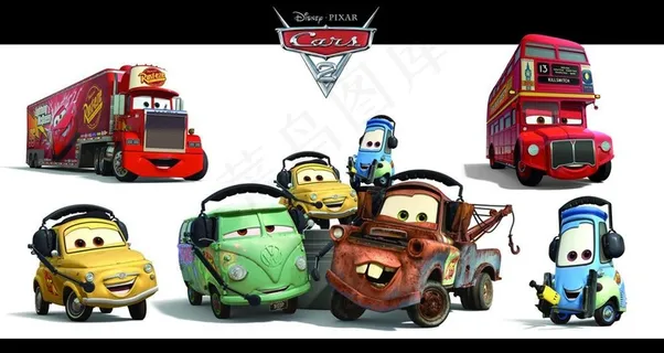 赛车总动员二图片