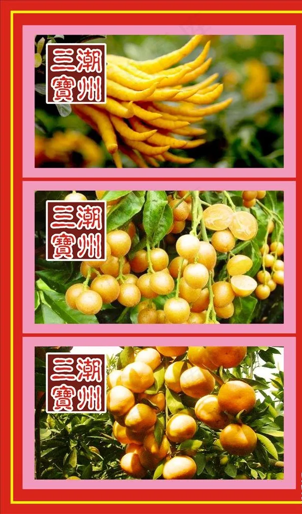 潮州三宝图片cdr矢量模版下载