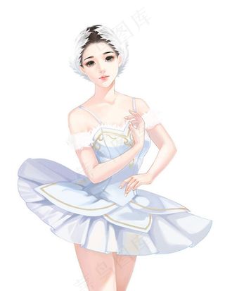 芭蕾舞女孩图片