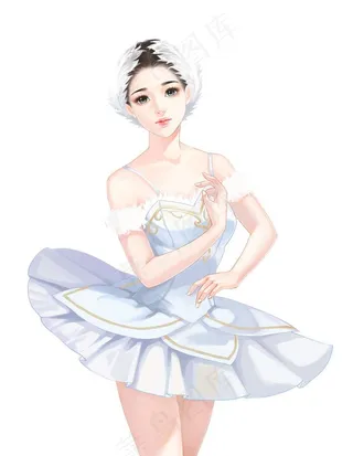 芭蕾舞女孩图片