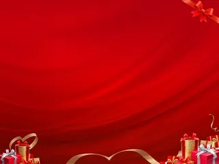 地产活动红色背景图片