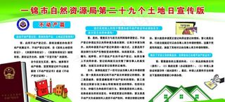 自然资源局土地日宣传图片