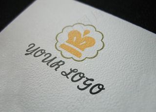 LOGO印刷效果样机图片