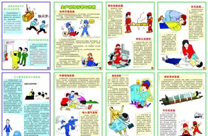 生产现场消防安全知识漫画图片