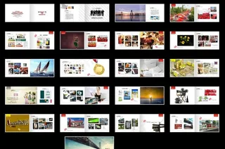 广告公司画册图片