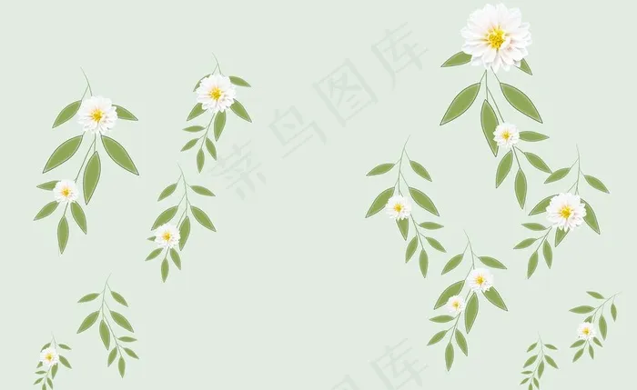 花图片(8888X5729(DPI:100))psd模版下载