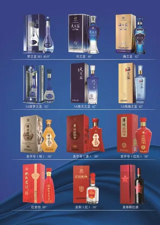 洋河酒业单页图片