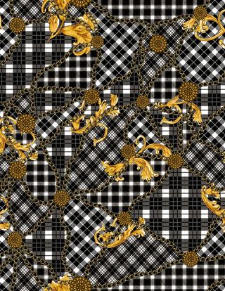 大牌格子链条图片