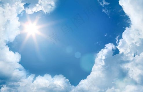 蓝天白云图片 蓝天白云图片